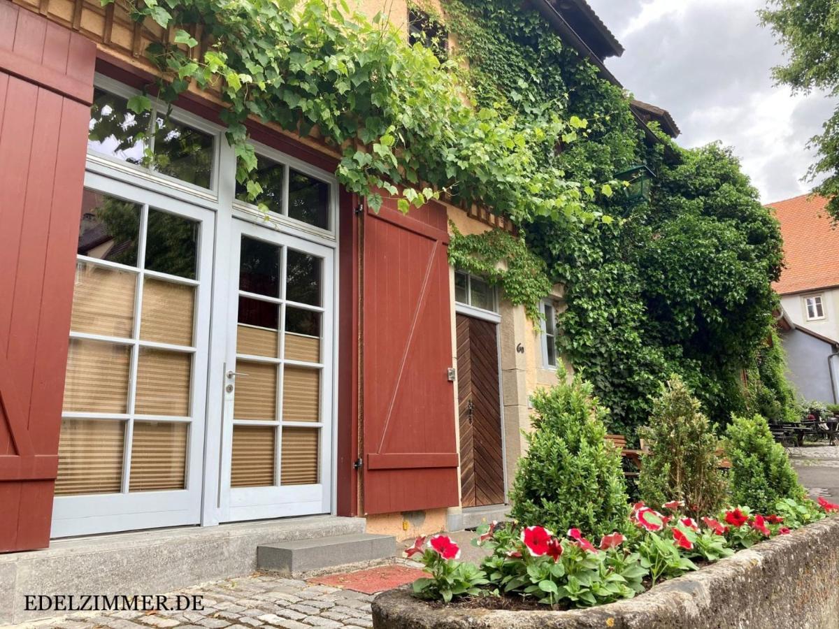 Gaestehaus Edelzimmer Apartment Rothenburg ob der Tauber Exterior photo